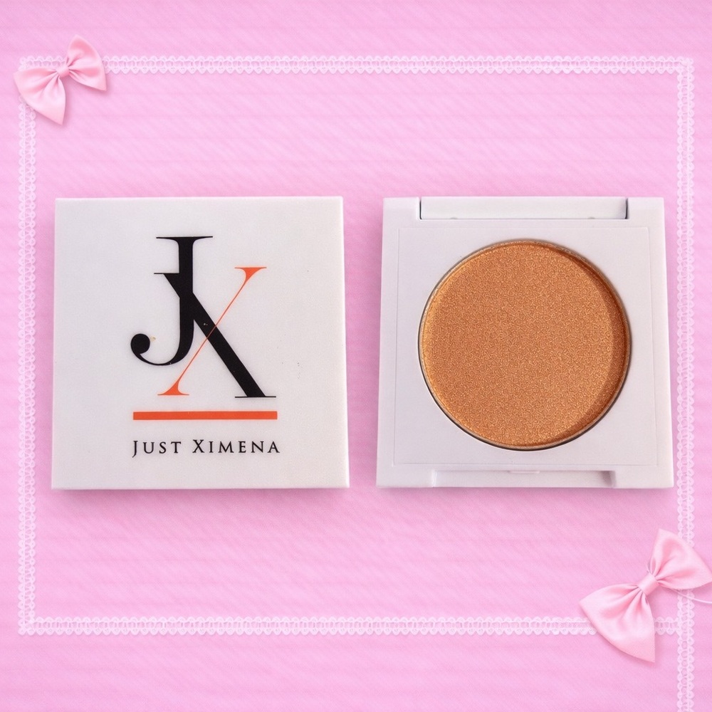 Just Ximena Sparkling Champagne Highlighter NIB | Glow Face Makeup 2g